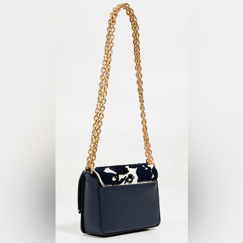 NWT Luxury Maximalist Couture Authentic Tory Burch Kira Fil Coupé Shoulder Bag - Picture 10 of 17